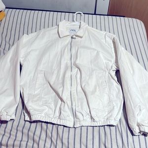 Zara large bomber jacket